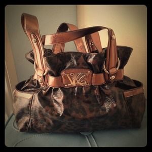 🚩On sale 🚩Kathy Van Zeeland leopard purse.