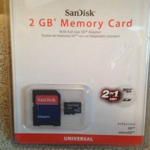 2GB Memory Card