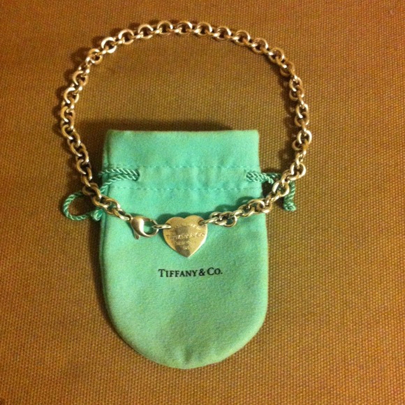 Like New - Return to Tiffany Heart Tag Choker