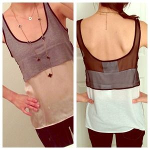 ❌SOLD - Unique Layered/Tiered Tank - NWT!