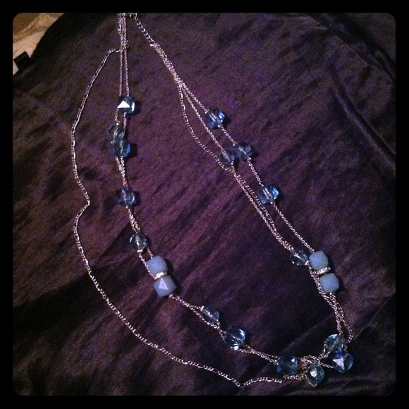 Gold and turquoise necklace