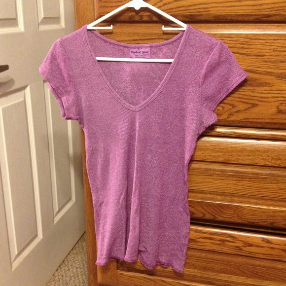 Purple sparkle shirt