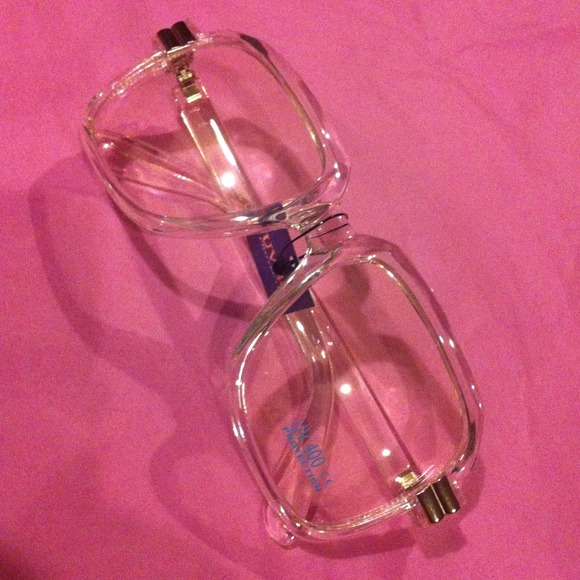 Clear Retro frames 80's fashion (Run DMC replica) - Picture 1 of 4