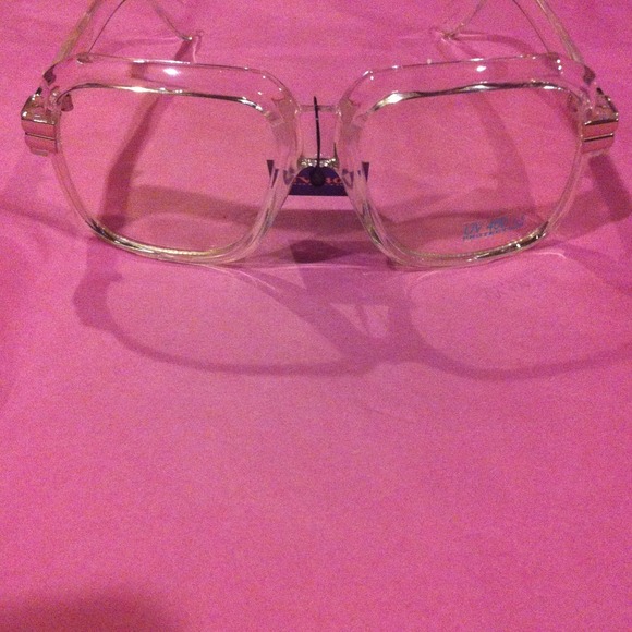 Clear Retro frames 80's fashion (Run DMC replica) - Picture 2 of 4