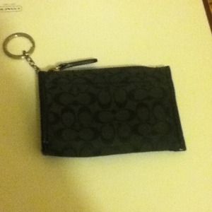 REDUCED PRICE! Coach key chain money holder