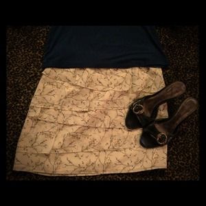 Tiered skirt