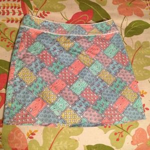 🚫Traded 🚫Vineyard Vines Patchwork Skirt