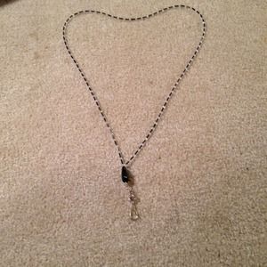 Custom black glass and christel ID lanyard. 😍