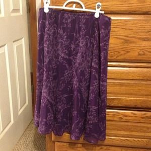 💜SOLD💜Purple and light purple skirt