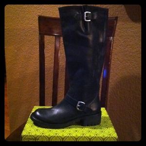 Black Leather Boots