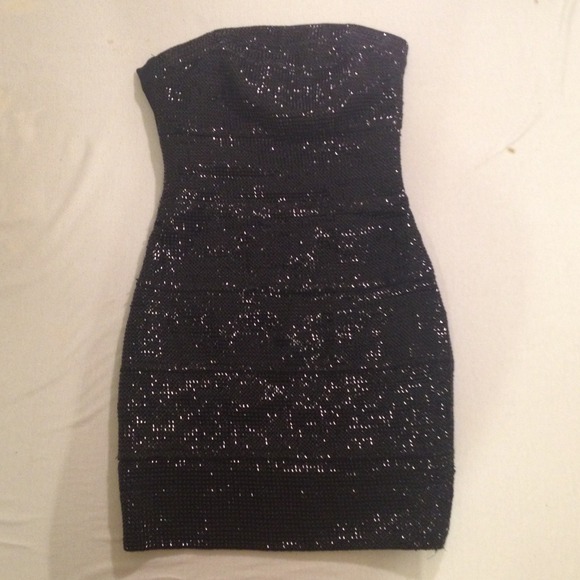 Sparkly form fitting dress