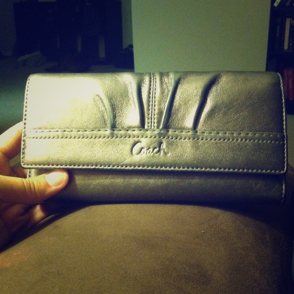 Coach Gold Envelope Wallet