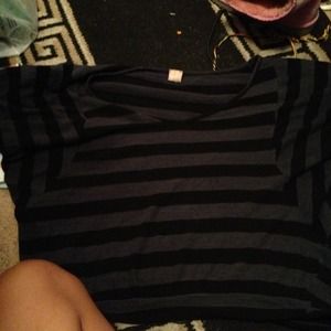 Striped crop top