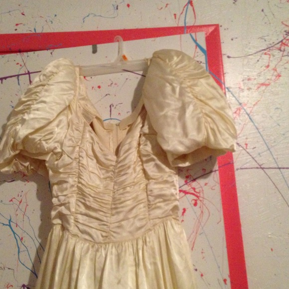 Antique wedding dress