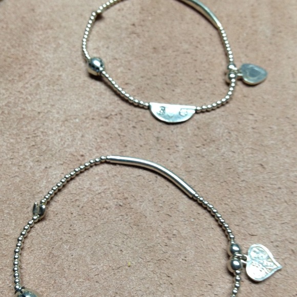 Silver bracelets