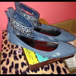 Jean flats