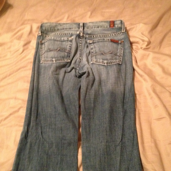Authentic 7 for all Mankind Jeans - Picture 2 of 3