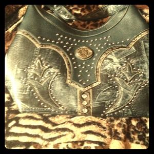 Green Montana west purse