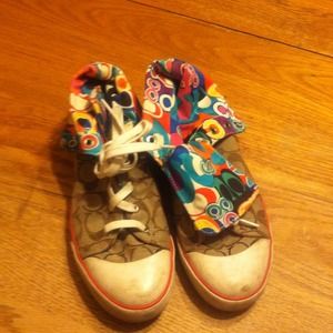 Coach fun print chucks