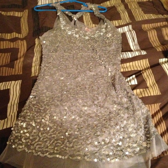 Traded!!!!!! Racerback sequined top