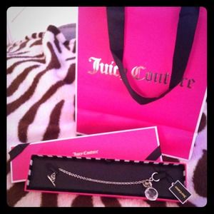 Juicy Couture NWT toggle silver bracelet IN BOX