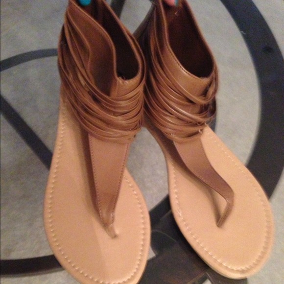 Tan gladiator sandal***SOLD***
