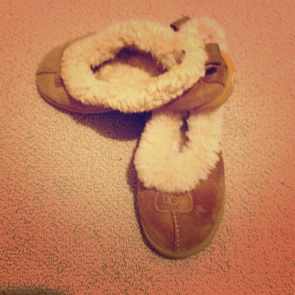 Uggs slippers authentic chestnut