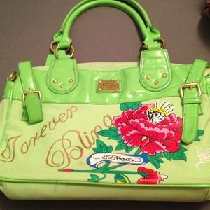 ED hardy handbag