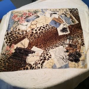 Ralph Lauren silk safari scarf