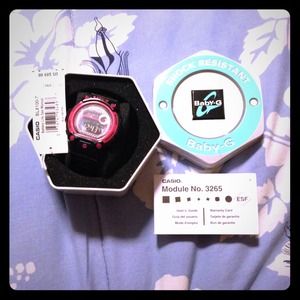 Baby-G black digital watch