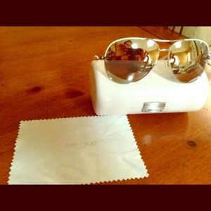 Jimmy Choo mirrored aviators. Style: Mali/S