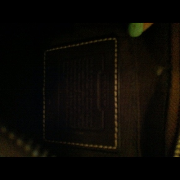 Authentic Coach purse - Picture 2 of 2