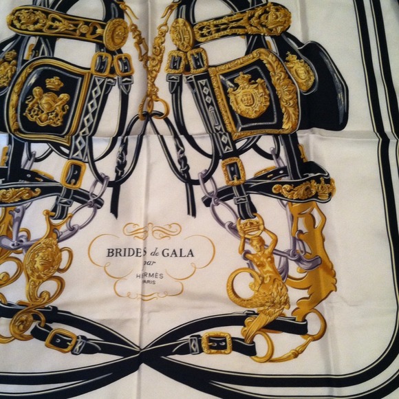 Hermes Silk scarf