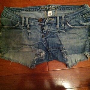 Abercrombie and Fitch jean shorts