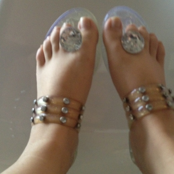 JELLY clear sandals