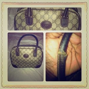 Authentic Vintage Gucci Handbag