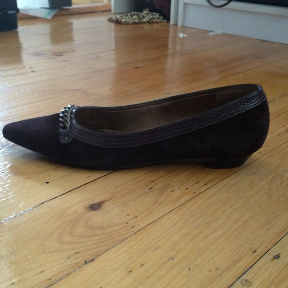 Talbots brown suede flats - Picture 2 of 2