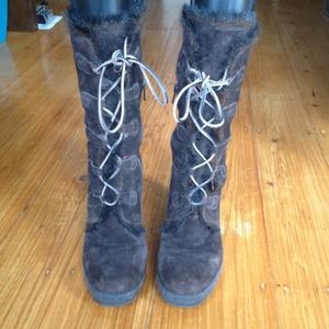 Steve Madden wedge boots