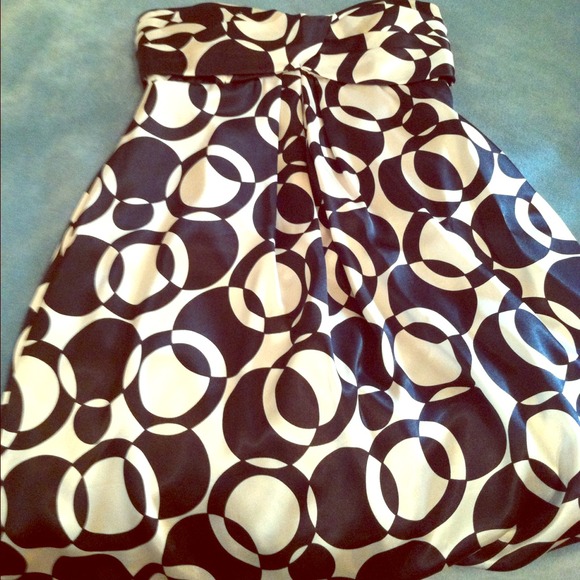 Black & White bubble dress