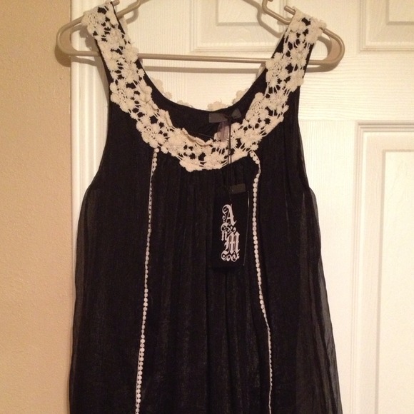 Black/cream Dress