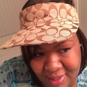 ☀Khaki Signature Coach Visor☀