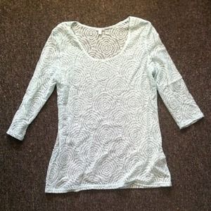 SOLD!!!!!!!!! Charlotte Russe light blue shirt