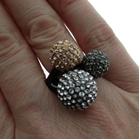 Stella & Dot Soirée Trio Ring