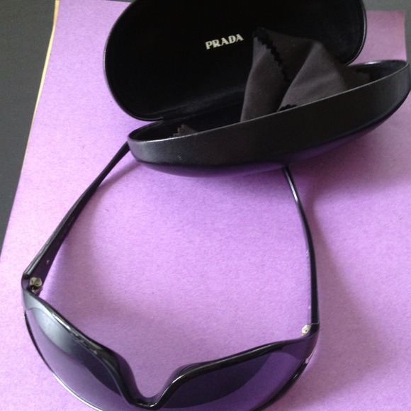 Prada black sunglasses