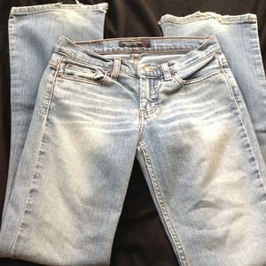 American eagle flare jeans(: