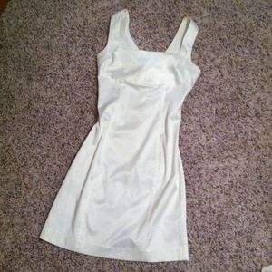 White Charlotte Russe dress