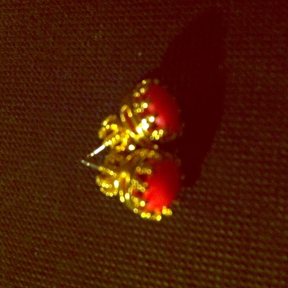 Juicy Couture Hot pink earrings!