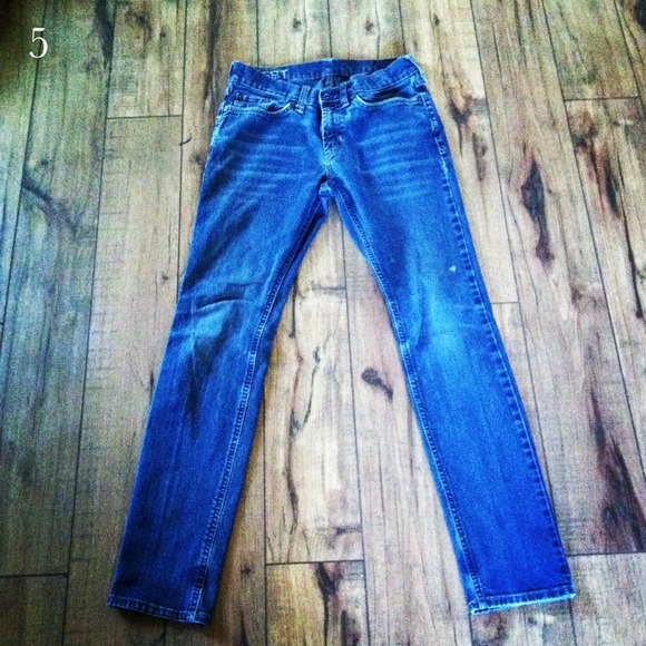 Men's bullhead skinny jeans