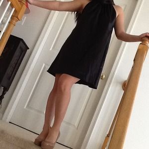 Black Silky Dress