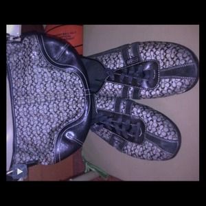 Coach bag and shoes